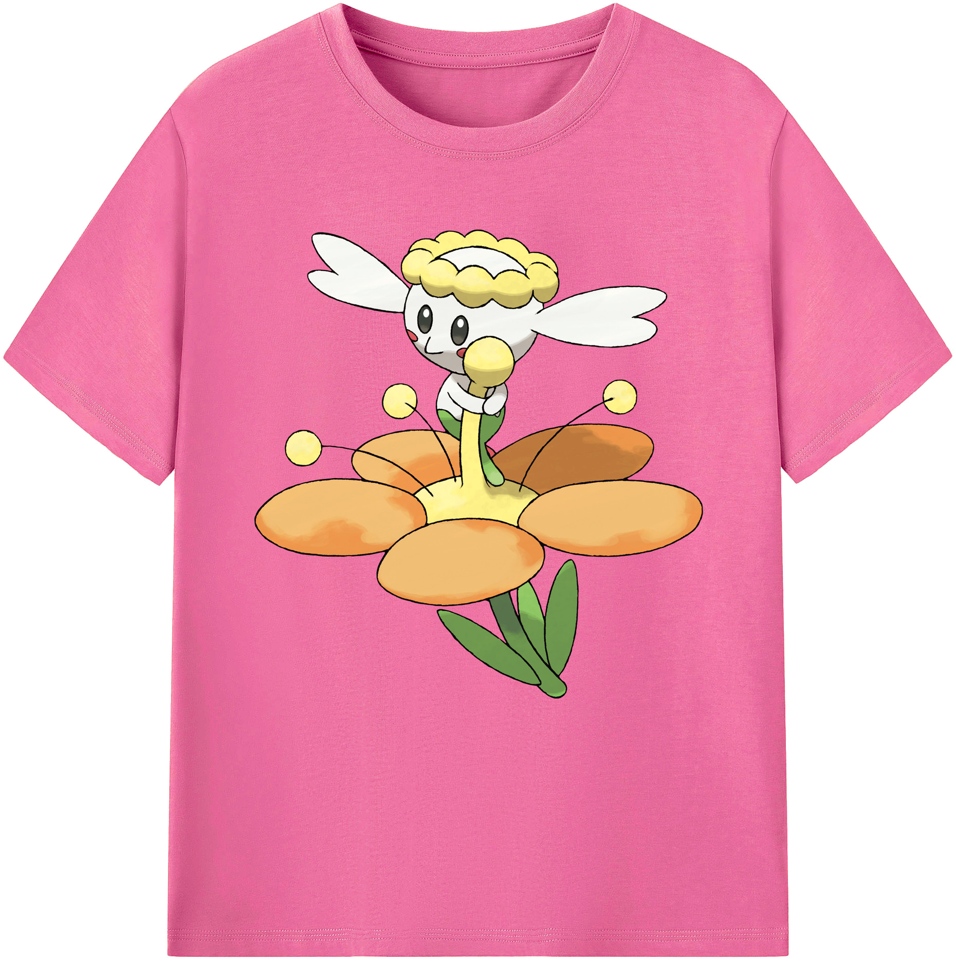 （画像用） ポケットモンスター Pokémon レディースカジュアルプリントTシャツ（綿100％）